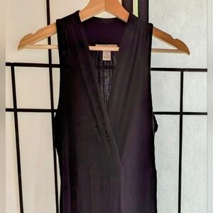 S Maternity Stretch Maxi Dress Cooling Jersey Fabric